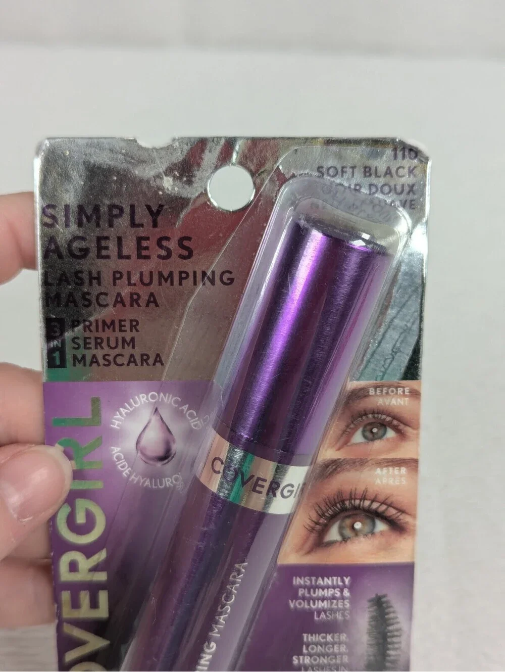 Revlon Eyeliner Pencil 202 Black Brown - Simply Ageless Lash Plumping Mascara